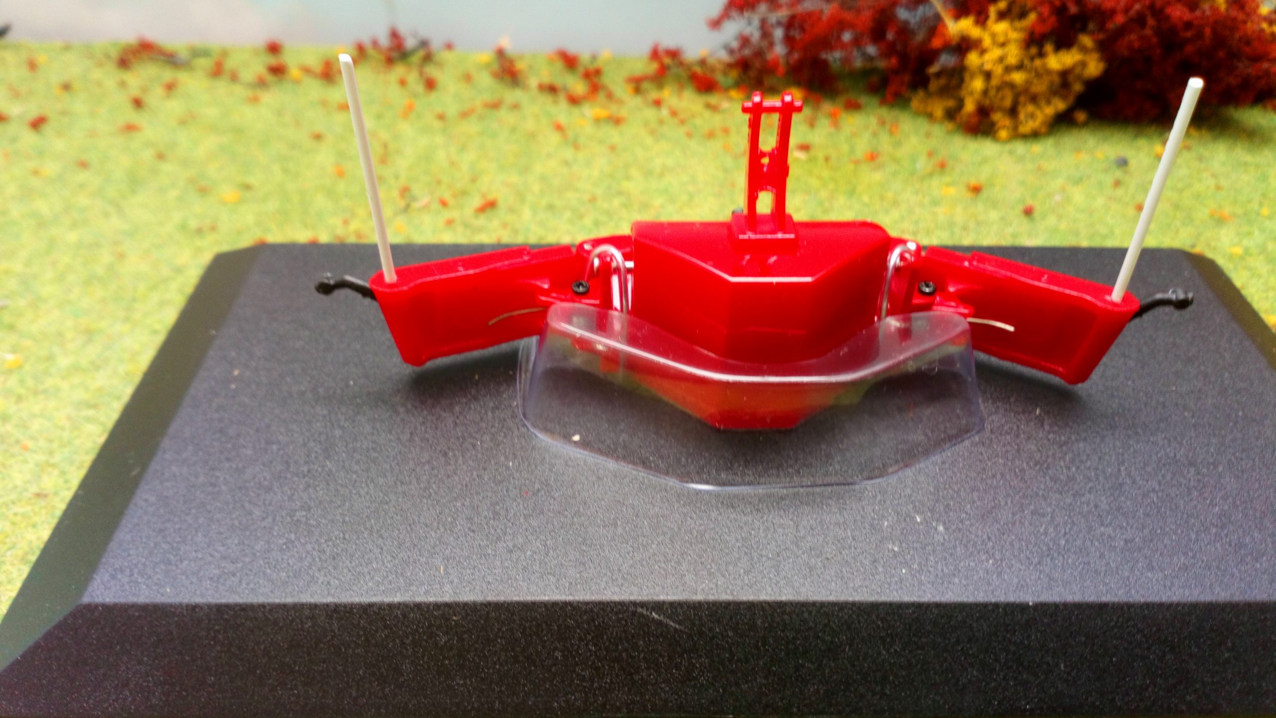 RED UNIVERSAL HOBBIES 6250 1:32 SCALE TRACTOR BUMPER SAFETY WEIGHT 800KG 