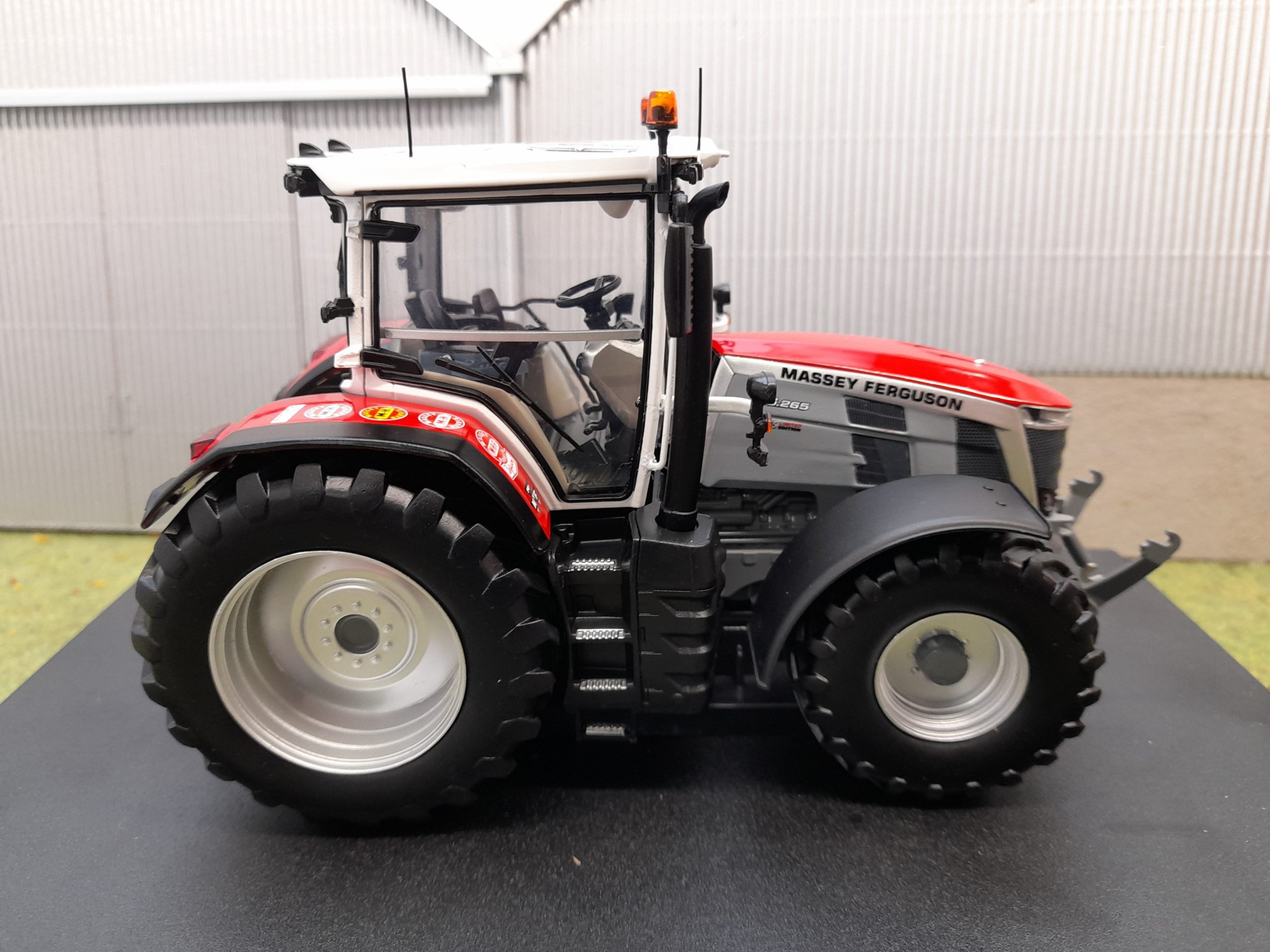 Massey Ferguson - The first units of the 175th anniversary Limited Edition  S Series tractors are about to leave the #MasseyFerguson factory, ready to  be put to work on farm in style!
